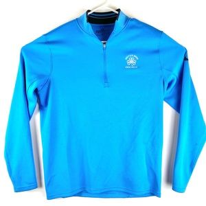 Nike Dri Fit Blue Medium Ladies Golf 1/4 zip